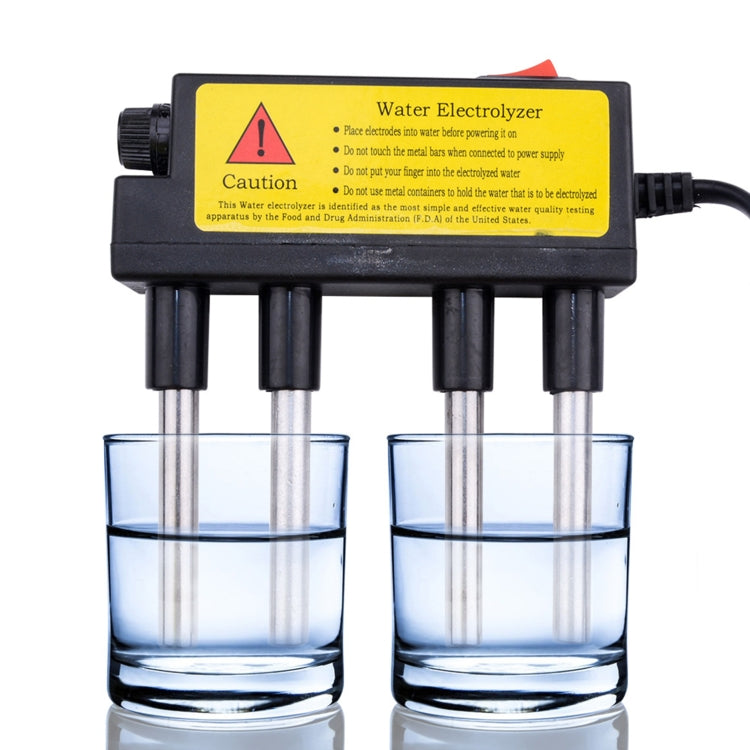 2 uds electrolizador doméstico prueba electrólisis herramientas de agua medidor de nivel de pureza del agua herramienta de prueba de PH probador de calidad del agua