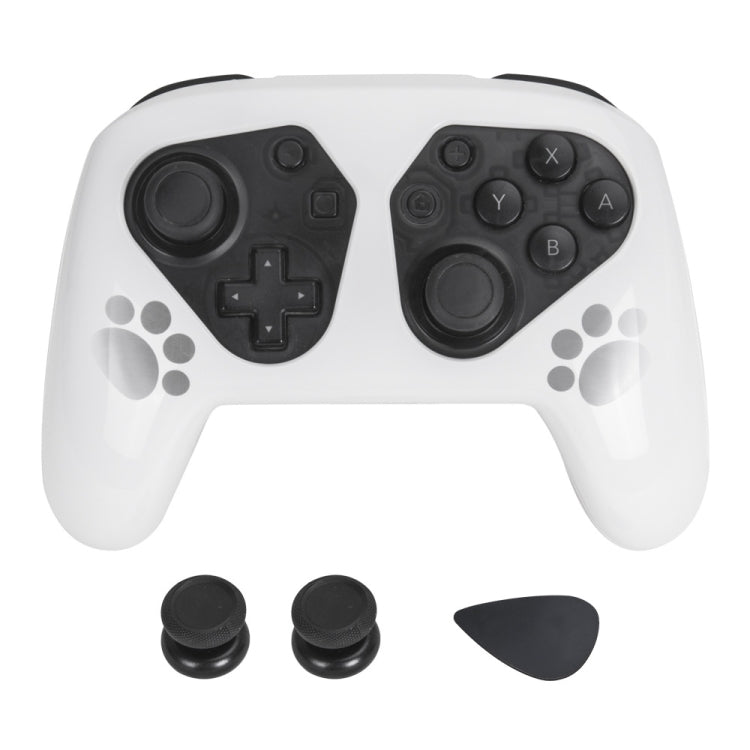 DOBE TNS-1171 Gamepad Juego de protección Manija Funda protectora + Tapa basculante para Nintendo Switch Pro, TNS-1171
