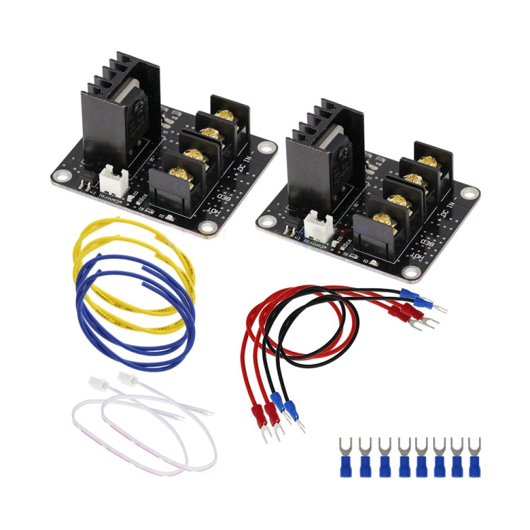 Tablero MOSFET del módulo de expansión de energía de la cama caliente de la impresora 3D para la impresora 3D ANET A8, 2 PCS/Set