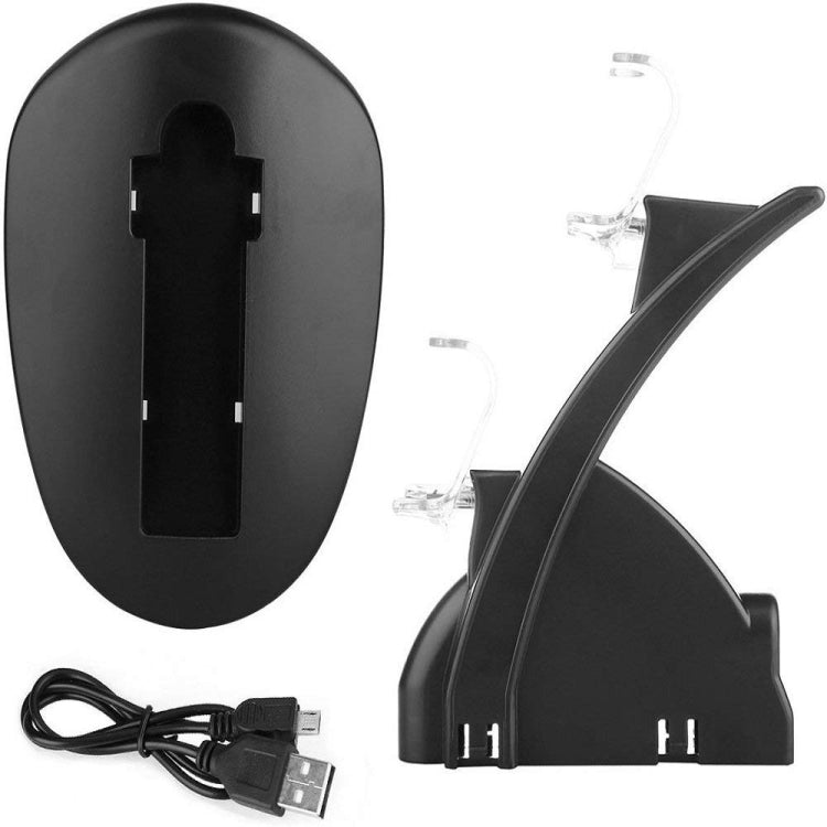 Controlador Cargador Dock LED Dual USB PS4 Estación de soporte de carga Cuna para Sony Playstation 4 PS4 / PS4 Pro / PS4 slim, for PS4 / PS4 Pro /PS4 slim
