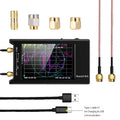 NANOVNA-H Versión mejorada 2,8 pulgadas TFT 50Khz-1,5Ghz Analizador de antena de red vectorial MF HF VHF UHF con ranura para tarjeta SD sin tarjeta, 4 Inch