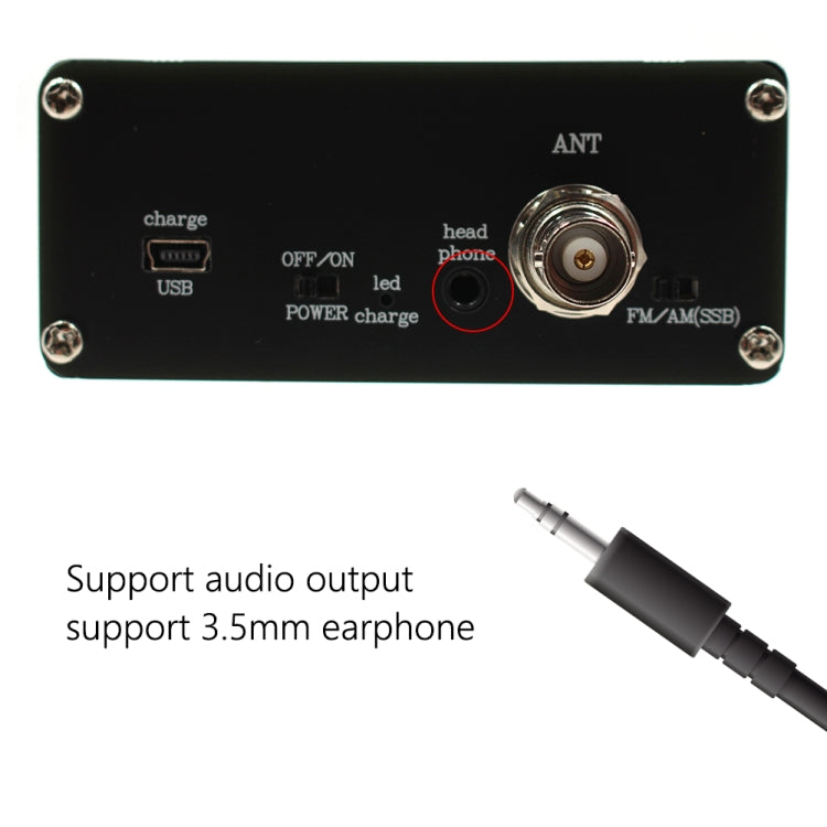 Si4732 Receptor de radio de todas las bandas FM AM (MW y SW) SSB (LSB y USB) Receptor, FM AM (MW & SW) SSB (LSB & USB)