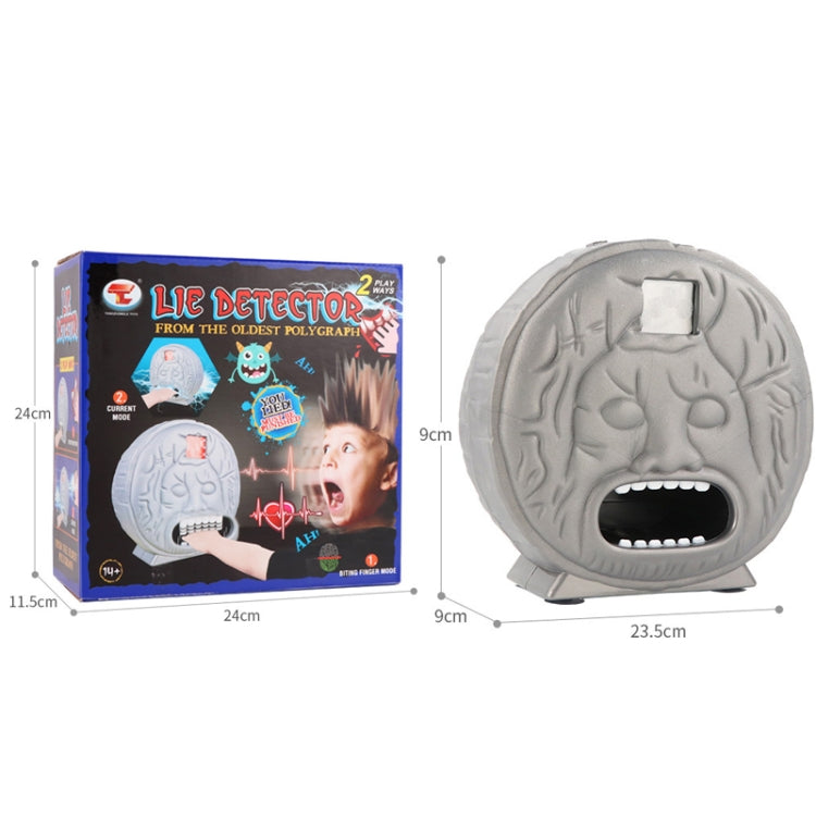 El detector de mentiras de cuarta generación Party Tricky Electric Shock Bite Finger Lie Detector, The Fourth Generation Lie Detector