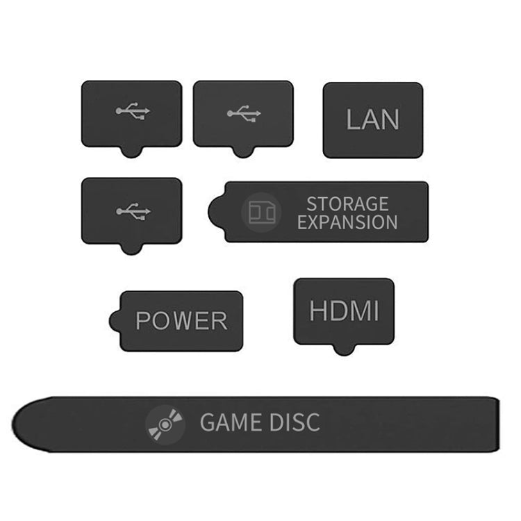 Para XBOX Series S/X Host Dustproof Set Dust Plug, Estilo:, Normal Edition, Deluxe Edition