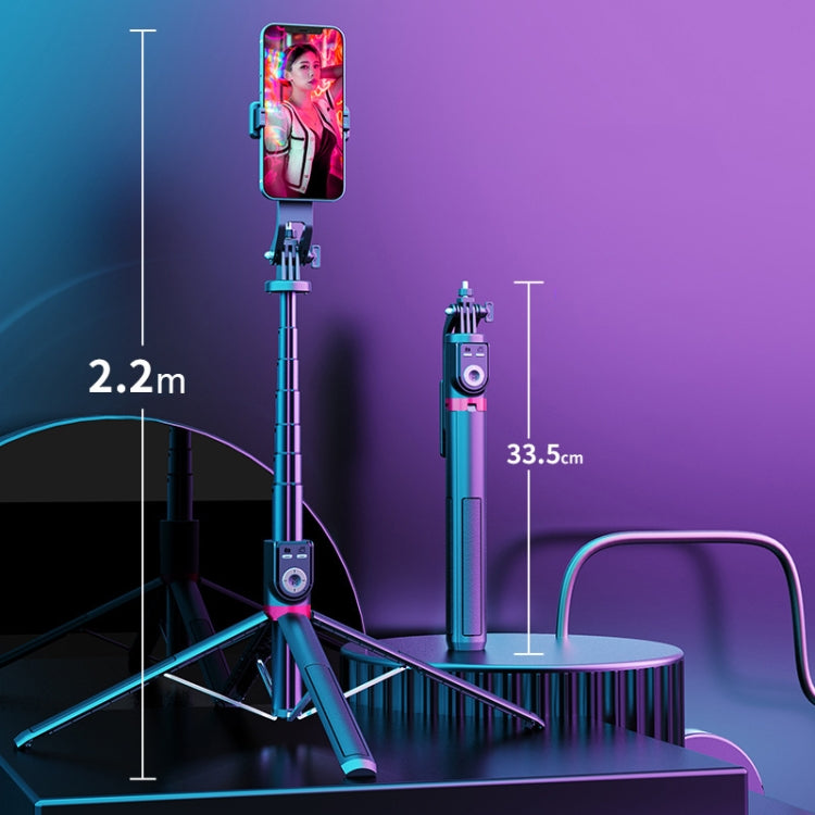 Selfie Sticks Bluetooth plegables giratorios de 360 grados Live Stand, especificaciones:, P220 TK (Double Clip), P225 TK (Double Clip)