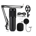 Conjunto de micrófono de condensador BM800, BM800 With USB Sound Card (Black), BM800 With USB Sound Card (Black Golden Net), BM800 With USB Sound Card (White), BM800 With USB Sound Card (Blue), BM800 With USB Sound Card (Pink)