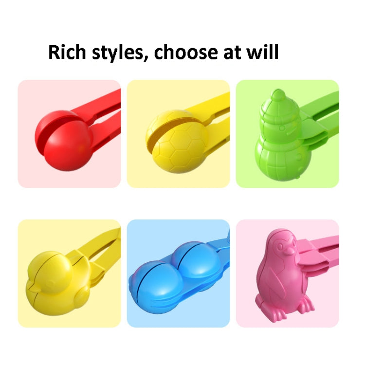 Niños invierno al aire libre jugando con pinzas de nieve herramientas de lucha de bolas de nieve, 3 PCS Stainless Steel Shovel, 3 Sets Combination, Lobster, 2 PCS Grenade Clip, 2 PCS Double Ball Clip, 2 PCS Five Goals, 3 PCS Duck Clip, 2 PCS Snowman Cl...