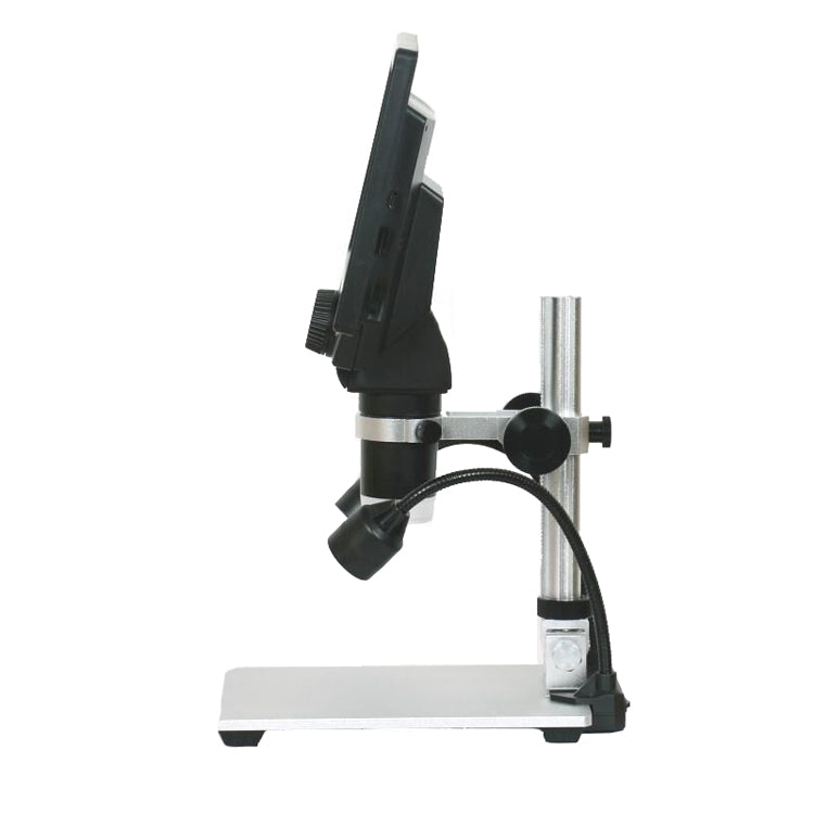 G1200D Microscopio de soporte de escritorio digital electrónico portátil con pantalla LCD de 7 pulgadas 1200X, EU Plug Without Battery, US Plug Without Battery, AU Plug Without Battery, UK Plug Without Battery