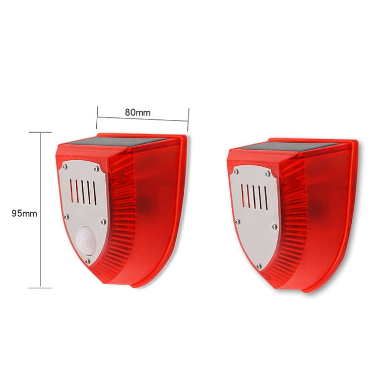 N911M Ahuyentador solar de animales Alarma de luz y sonido para exteriores, with Induction, Timing Model