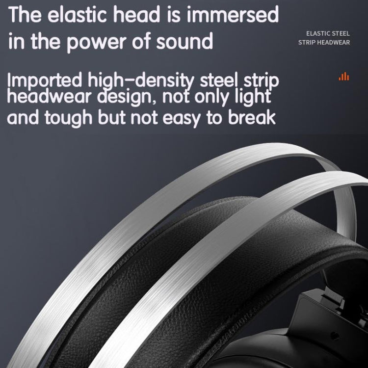 Auriculares para juegos con cable luminosos FOREV G97 RGB con micrófono, especificaciones:, Standard (Black), 7.1 Channel (Black)