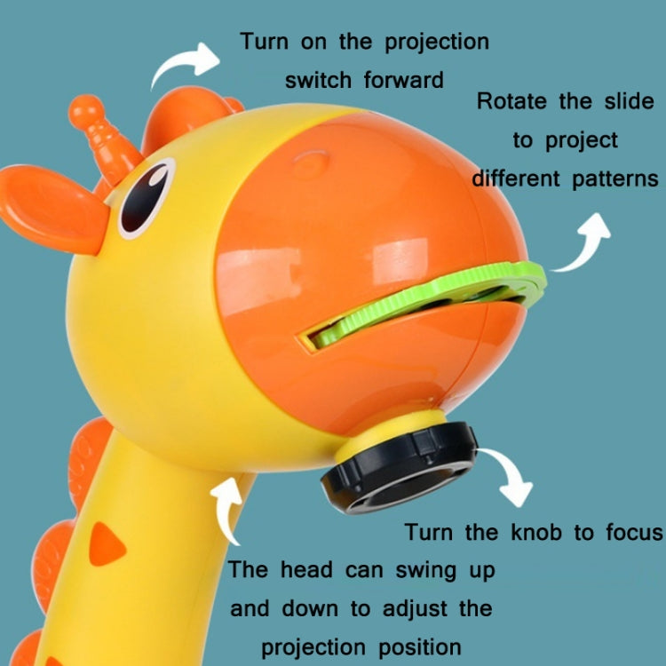 Tablero de escritura de juguete de pintura de proyección multifuncional para niños, sin pluma de acuarela, estilo:, Giraffe Yellow, Blue (No Projection), Pink (No Projection), Giraffe Pink, Dinosaur Blue, Dinosaur Pink