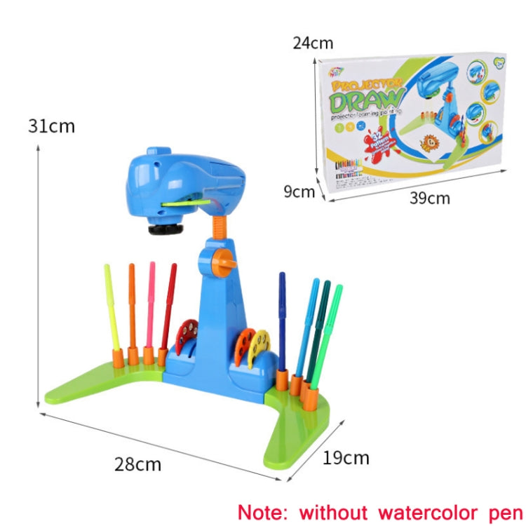 Tablero de dibujo de escritura de proyección multifuncional para niños, sin pluma de acuarela