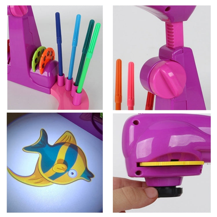 Tablero de dibujo de escritura de proyección multifuncional para niños, sin pluma de acuarela