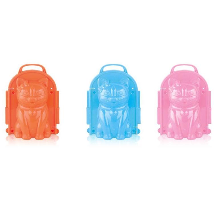 3 PCS Niños Invierno Juguete al aire libre 3D Herramienta de molde de arena y nieve, Entrega de colores aleatorios, Estilo:, 3 PCS Elf, 3 PCS Bear, 3 PCS Cat, 3 PCS Squirrel, 3 PCS Rabbit