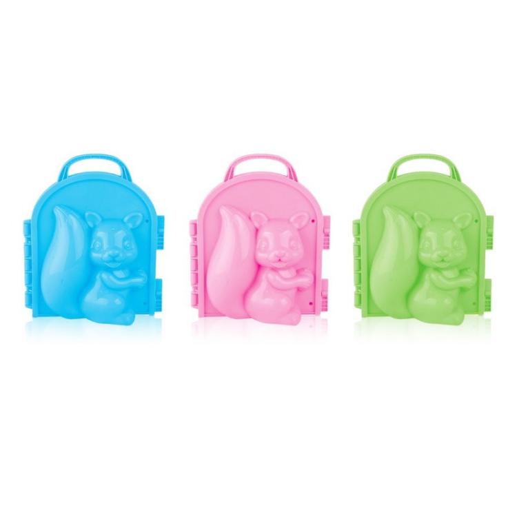 3 PCS Niños Invierno Juguete al aire libre 3D Herramienta de molde de arena y nieve, Entrega de colores aleatorios, Estilo:, 3 PCS Elf, 3 PCS Bear, 3 PCS Cat, 3 PCS Squirrel, 3 PCS Rabbit