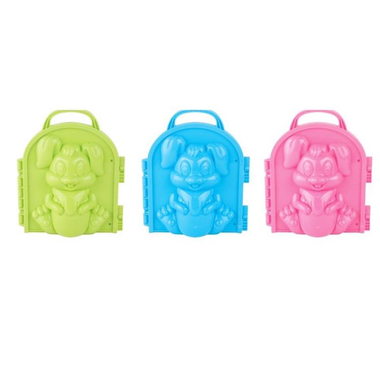 3 PCS Niños Invierno Juguete al aire libre 3D Herramienta de molde de arena y nieve, Entrega de colores aleatorios, Estilo:, 3 PCS Elf, 3 PCS Bear, 3 PCS Cat, 3 PCS Squirrel, 3 PCS Rabbit