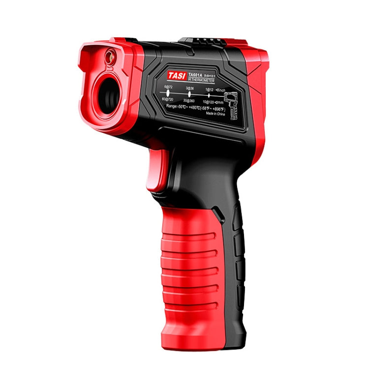 Termómetro infrarrojo de pantalla colorida TASI, -50-480 grados Celsius, TA601A