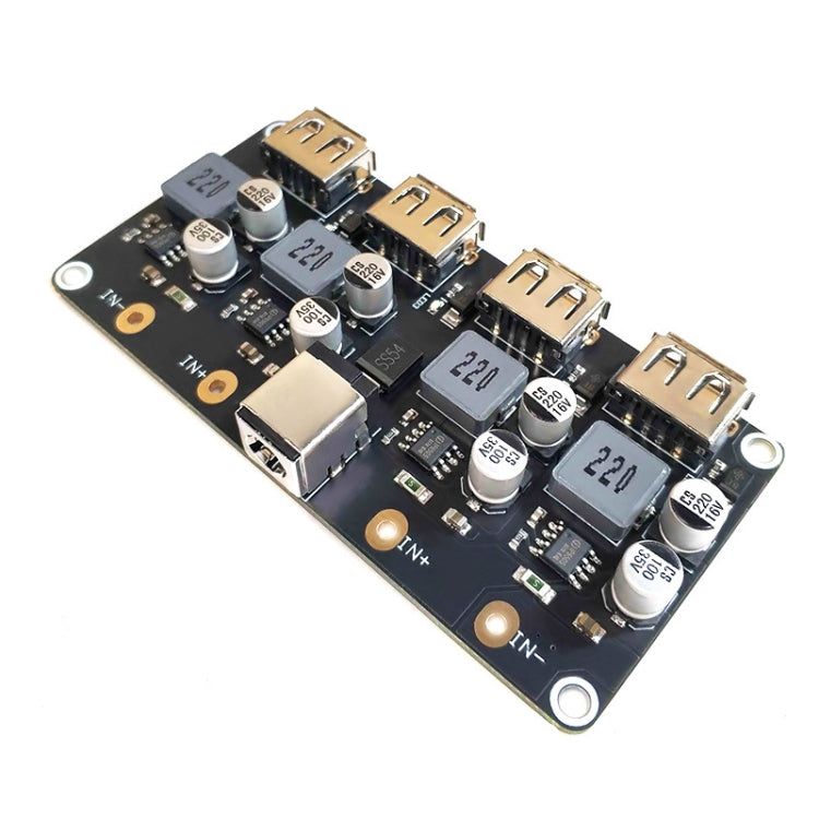 Módulo de carga rápida de 4 vías Placa de carga de teléfono móvil USB