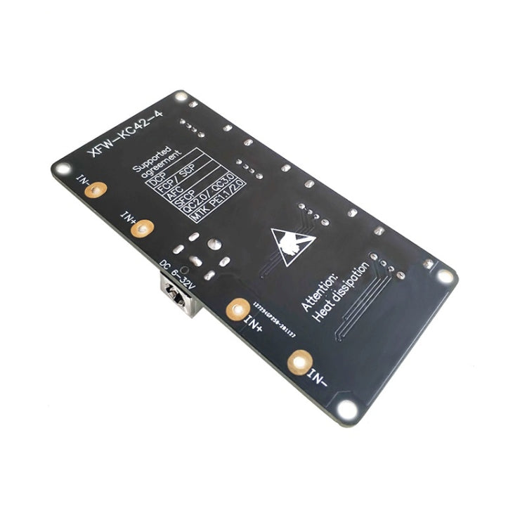 Módulo de carga rápida de 4 vías Placa de carga de teléfono móvil USB