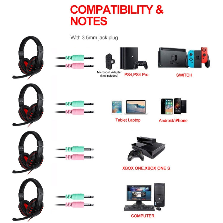 T-WOLF TF-800 Juego de auriculares con teclado y ratón luminosos para juegos 4 en 1