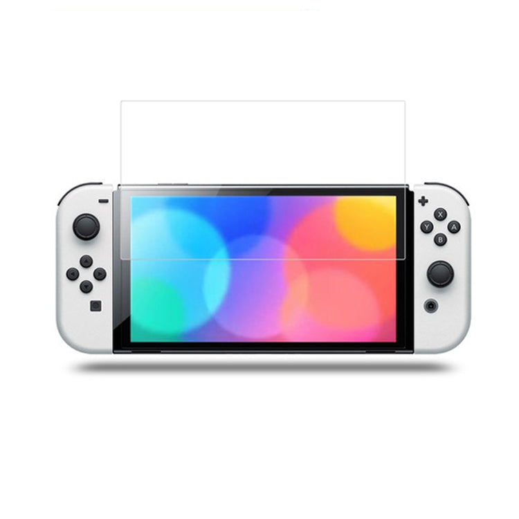 Película protectora de pantalla antihuellas dactilares para consolas de juegos KJH NS-062 para Nintendo Switch OLED, NS-062