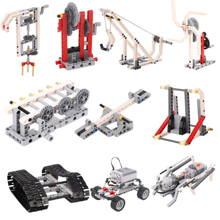 Juego de bloques de construcción de partículas pequeñas eléctricas Robot juvenil KJTZ01, KJTZ01 Robot
