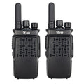 1 par TID 118 pequeño Walkie Talkie comunicación por Radio, enchufe CN