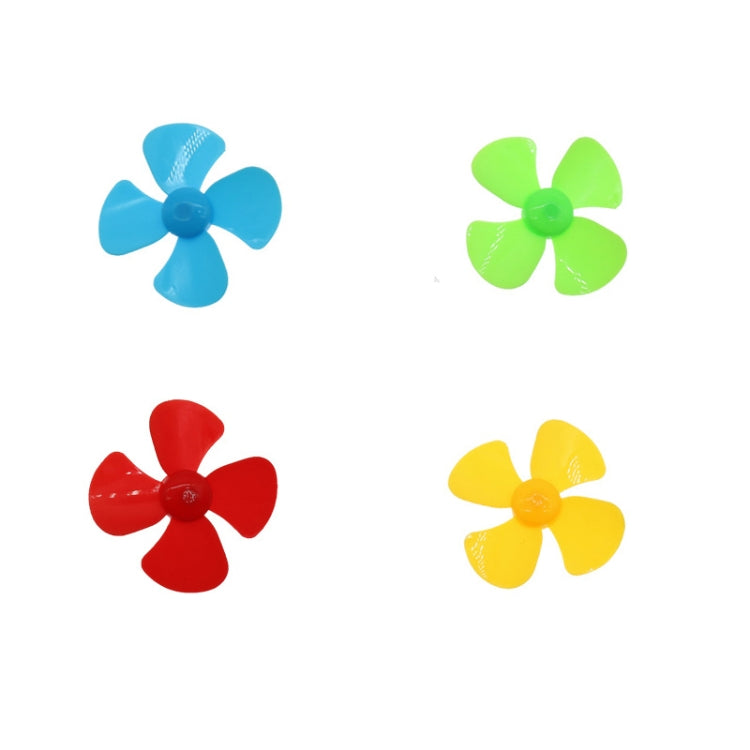 100 accesorios de juguete hechos con tecnología de hélice de cuatro palas, entrega de color al azar, Four-Blade Propeller