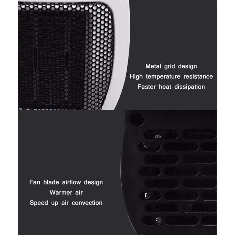 Calentador pequeño de control de temperatura inteligente multifuncional para el hogar, especificación:, EU Plug, US Plug, UK Plug