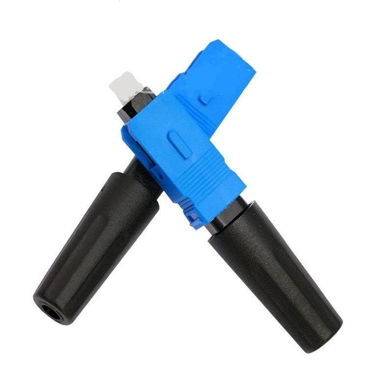 10 PCS 2301-C SC / UPC Conector de fibra óptica conectado en frío, 2301-C