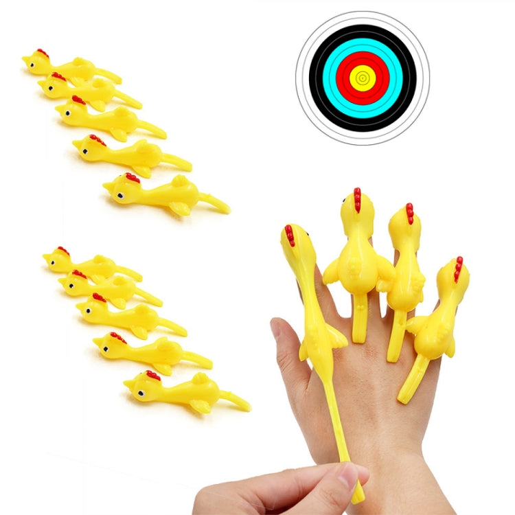40 PCS Estiramiento Dedo Eyección Pavo Sticky Tricky Toy, 10 PCS Turkey
