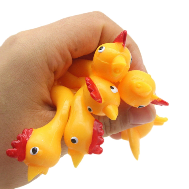 40 PCS Estiramiento Dedo Eyección Pavo Sticky Tricky Toy, 10 PCS Turkey