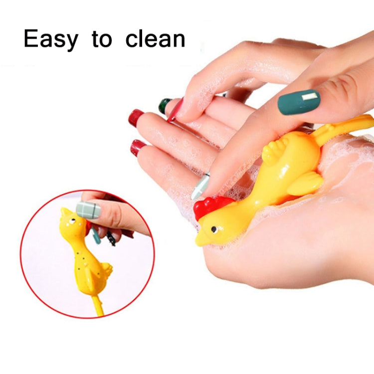 40 PCS Estiramiento Dedo Eyección Pavo Sticky Tricky Toy, 10 PCS Turkey