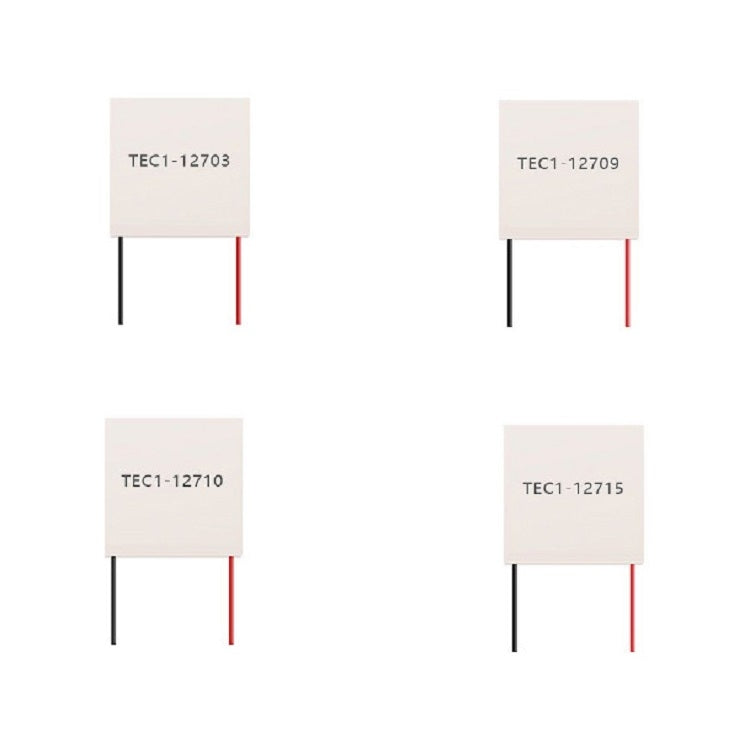 Módulo de elemento Peltier enfriador termoeléctrico, TEC1-12703 40x40x4mm, TEC1-12709, TEC1-12710, TEC1-12715