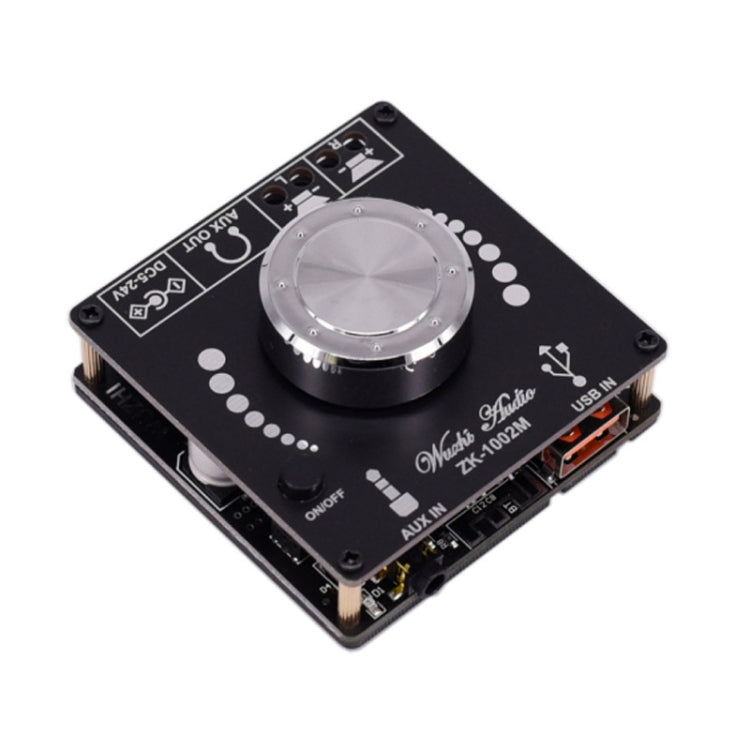 ZK-1002M Mini receptor de audio estéreo Bluetooth Clase D Módulo de placa de alimentación digital, ZK-1002M