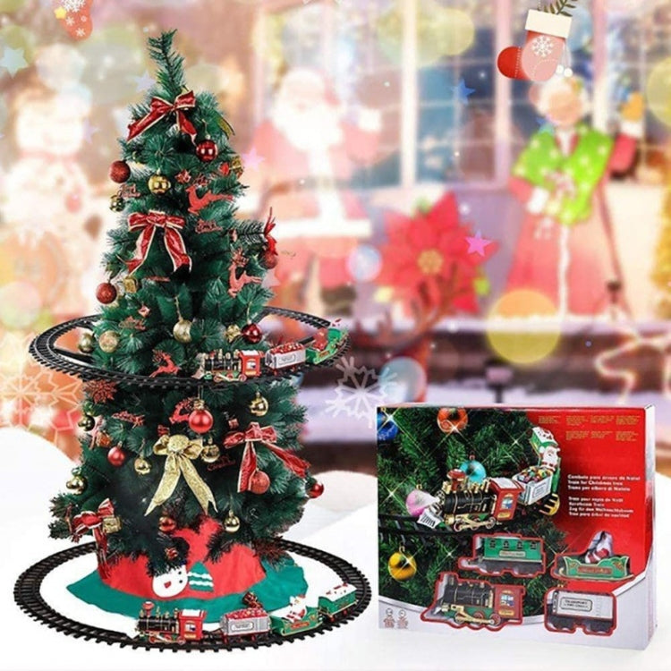 Tren de Navidad eléctrico Decoración de árbol Modelo de vagón de tren, Rail Car Model(238-9)