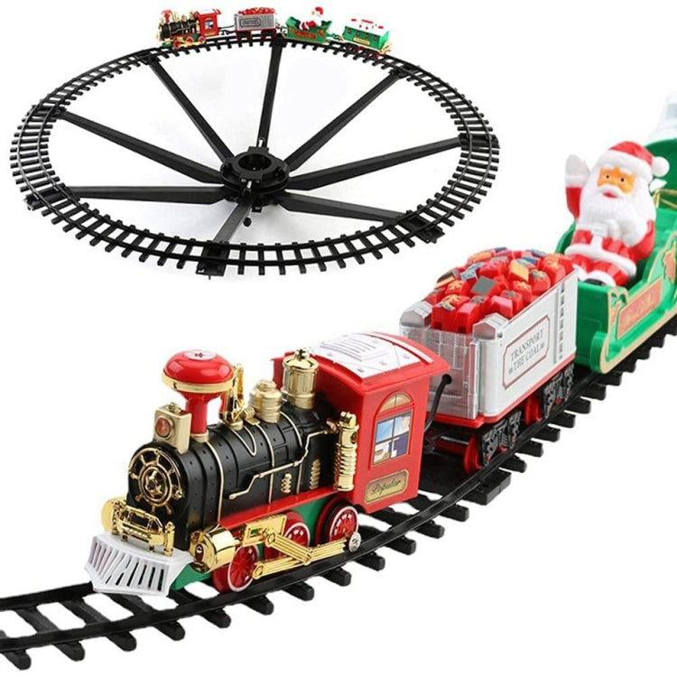 Tren de Navidad eléctrico Decoración de árbol Modelo de vagón de tren, Rail Car Model(238-9)