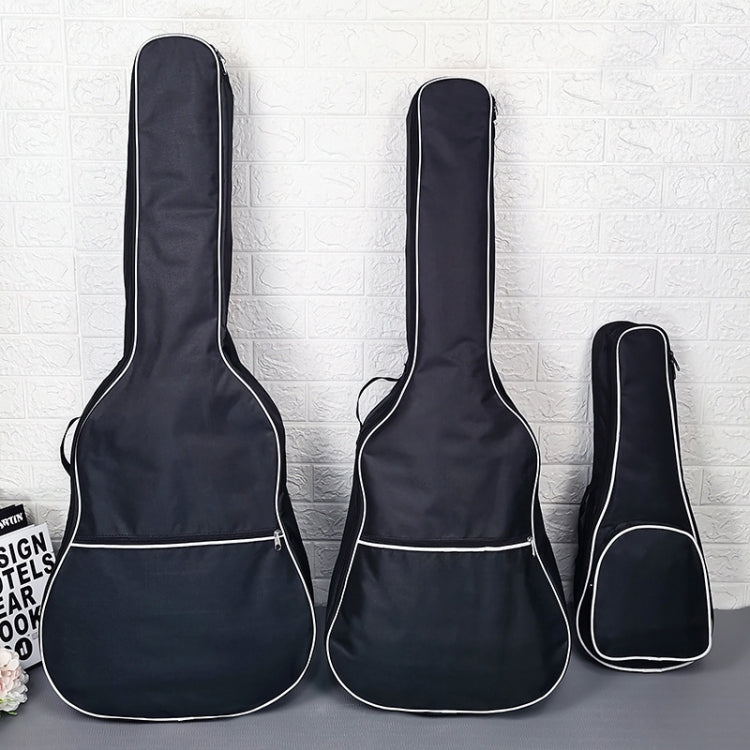 Mochila de tela Oxford acolchada de algodón, especificaciones:, For 38 inch Guitar, For 40/41 inch Guitar, For 21 inch Ukulele, For 23 inch Ukulele
