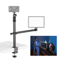 Soporte de luz de brazo de extensión de escritorio en vivo Vijim LS02 para cámara DSLR con luz de anillo, Vijim LS02