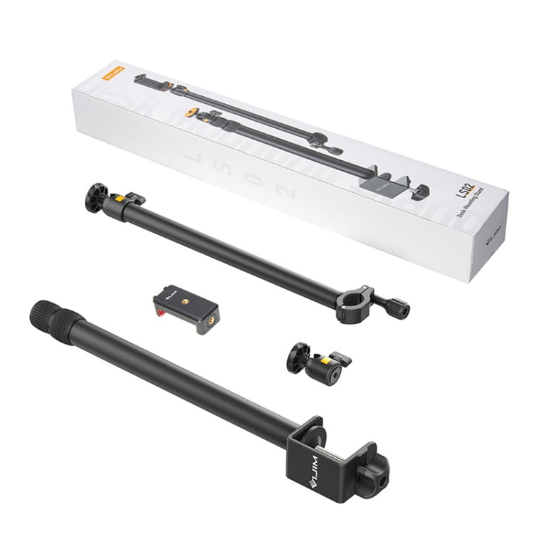 Soporte de luz de brazo de extensión de escritorio en vivo Vijim LS02 para cámara DSLR con luz de anillo, Vijim LS02