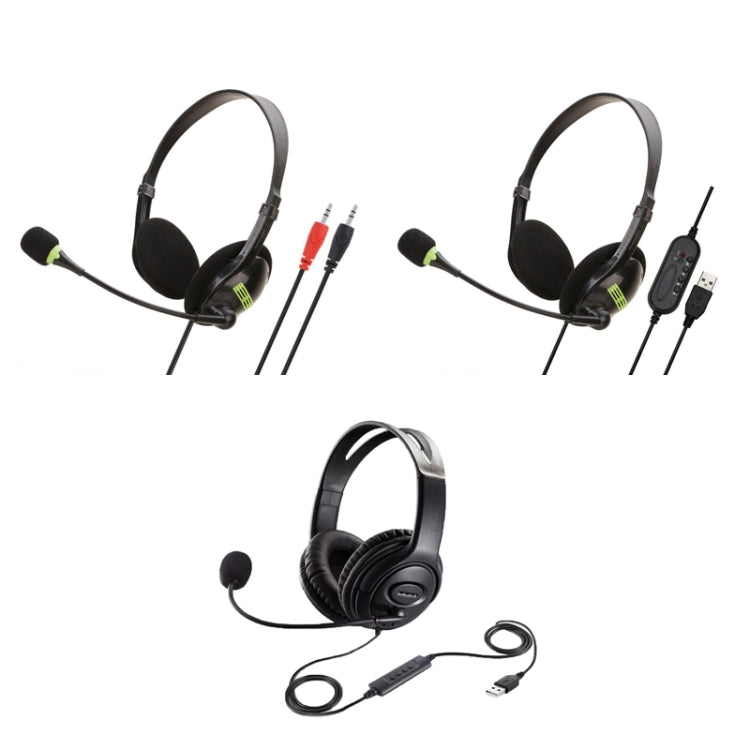 Auriculares con cable montados en la cabeza con micrófono, estilo:, GAE-440 A, GAE-440 B, GAE-109