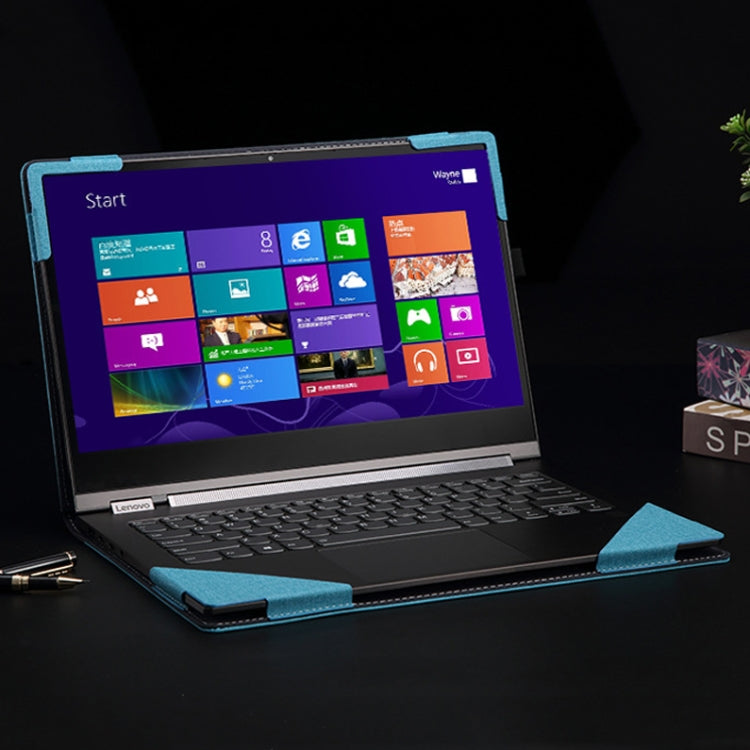 Funda protectora para portátil de piel sintética de 13,9 pulgadas, For Lenovo Yoga 7 Pro / Yoga 930, For Lenovo Yoga 6 Pro / Yoga 920, For Lenovo Yoga 5 Pro / Yoga 910
