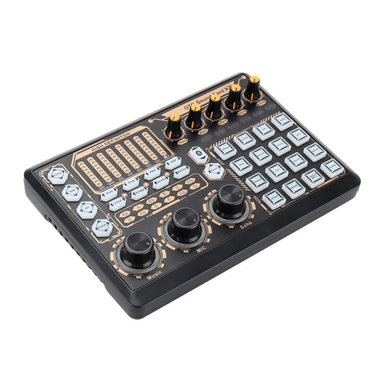 Equipo de micrófono en vivo Tarjeta de sonido, GAX-X8