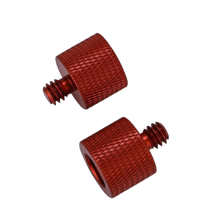 Adaptador de tornillo de 10 piezas, 3/8 Female to 1/4 Male  Screw(Black), 3/8 Female to 1/4 Male  Screw(Blue), 3/8 Female to 1/4 Male  Screw(Red), 1/4 Female to 3/8 Male Screw (Black), 1/4 Female to 3/8 Male Screw (Blue)                                ...