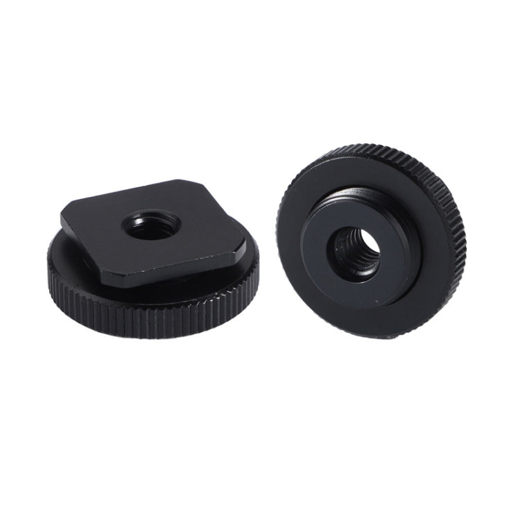 Tornillo de tuerca simple de zapata caliente de aluminio de 2 piezas, 5/8 Male to 1/4 Female Adapter, 5/8 Male to M6 Female Adapter