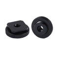 Tornillo de tuerca simple de zapata caliente de aluminio de 2 piezas, 5/8 Male to 1/4 Female Adapter, 5/8 Male to M6 Female Adapter