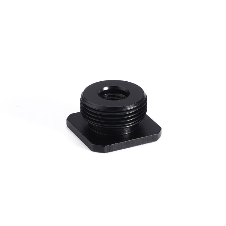 Tornillo de tuerca simple de zapata caliente de aluminio de 2 piezas, 5/8 Male to 1/4 Female Adapter, 5/8 Male to M6 Female Adapter