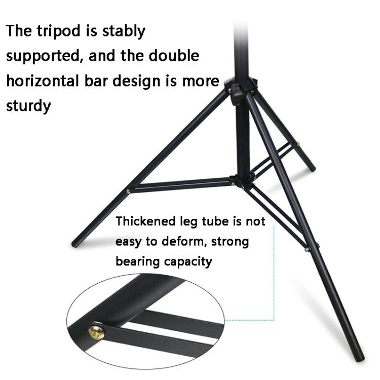Soporte para teléfono móvil ZF0111 Live Floor, estilo:, 2.1m Stand+Phone Clip, 1.6m Stand+Phone Clip, 1.2m Stand+Phone Clip, 0.5m Stand+Phone Clip