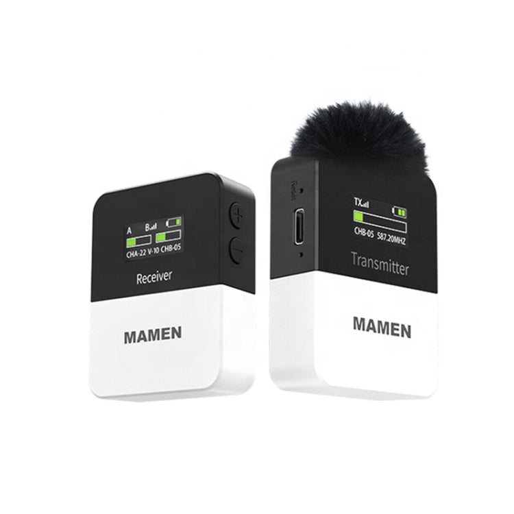 MAMEN KT-W1 Live Single-Reverse Camera Microphone, Especificación:, 1 in 1, 2 in 1