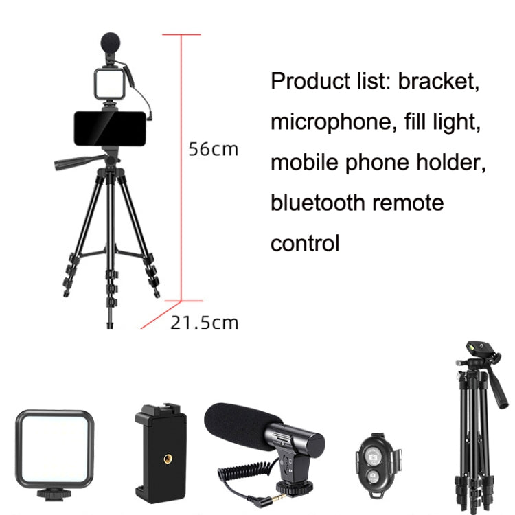 KIT-05LM Kit de trípode de luz LED para grabación de video en vivo